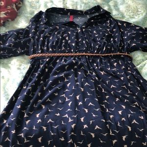 Navy dress